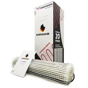 Нагрівальний мат Shtoller mat/180 2700w 15m2 SH-EC 21150i фото